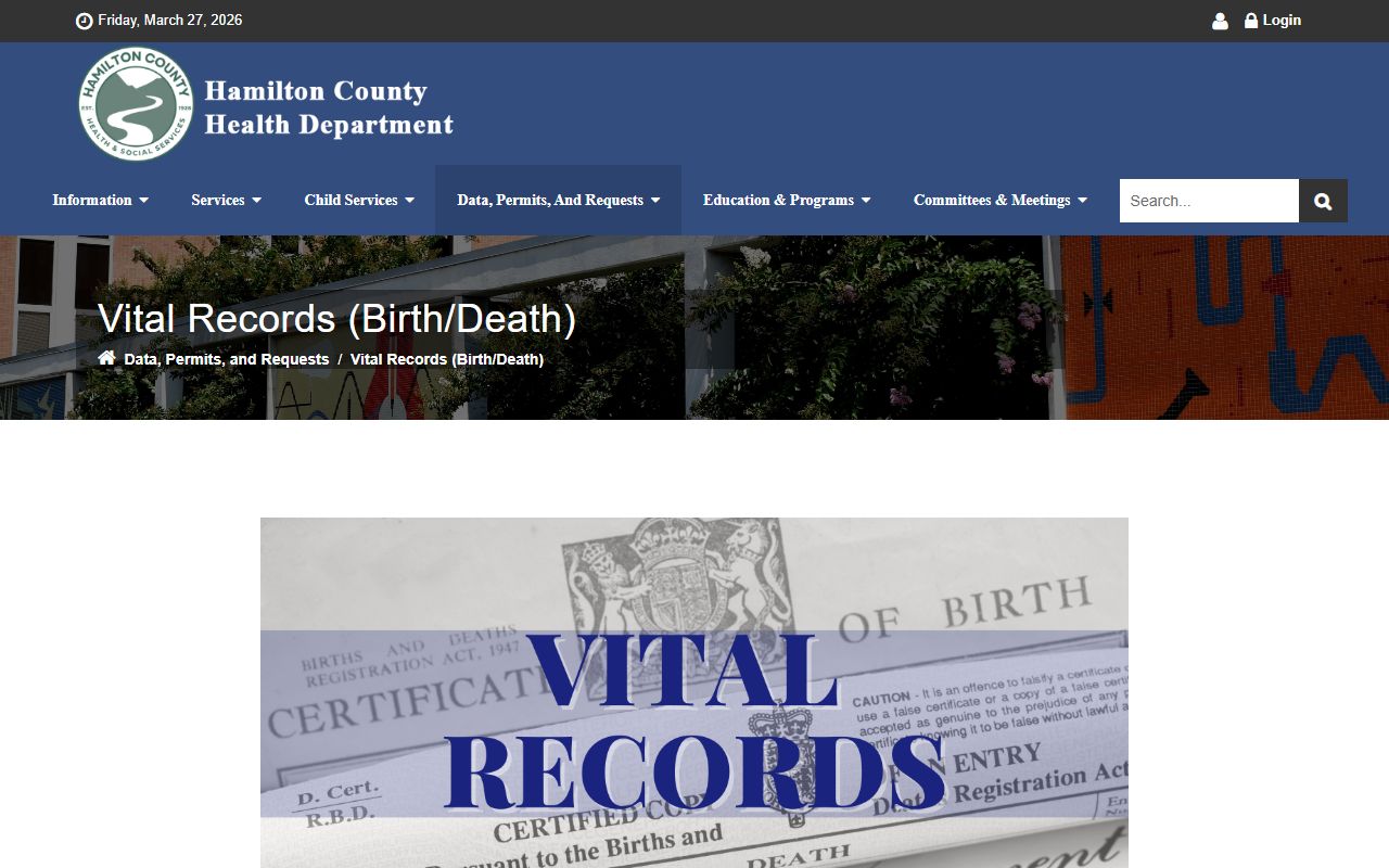 Chattanooga vital records obituary records
