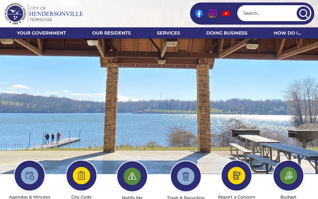 Hendersonville city website obituary records