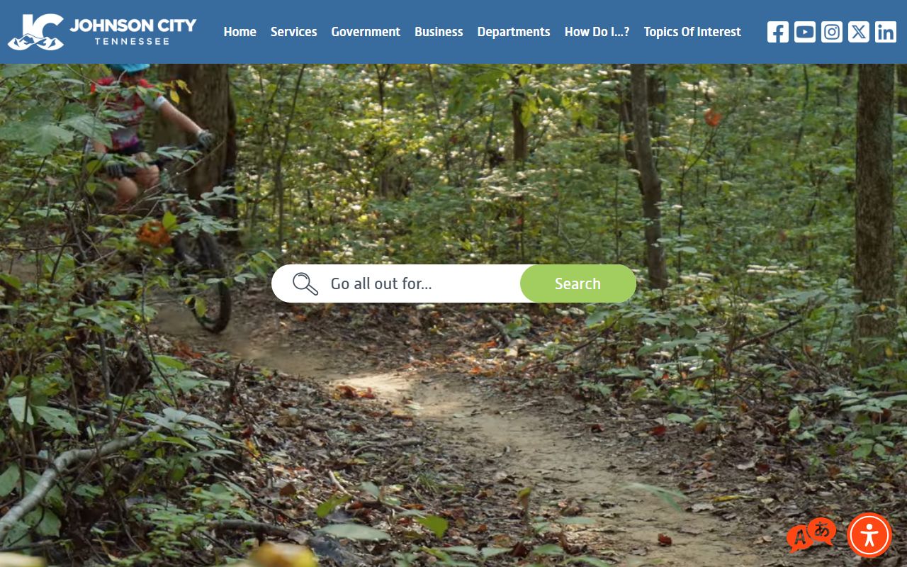 Johnson City government obituary records