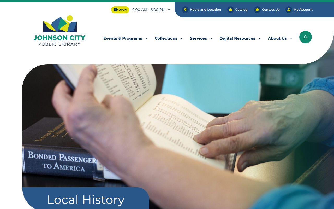 Johnson City local history obituary records