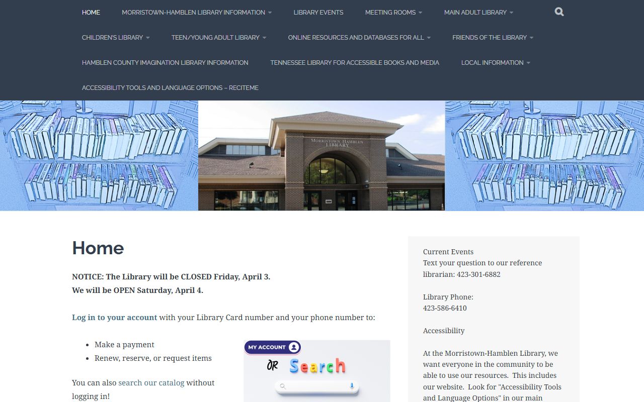 Morristown Hamblen Library obituary records