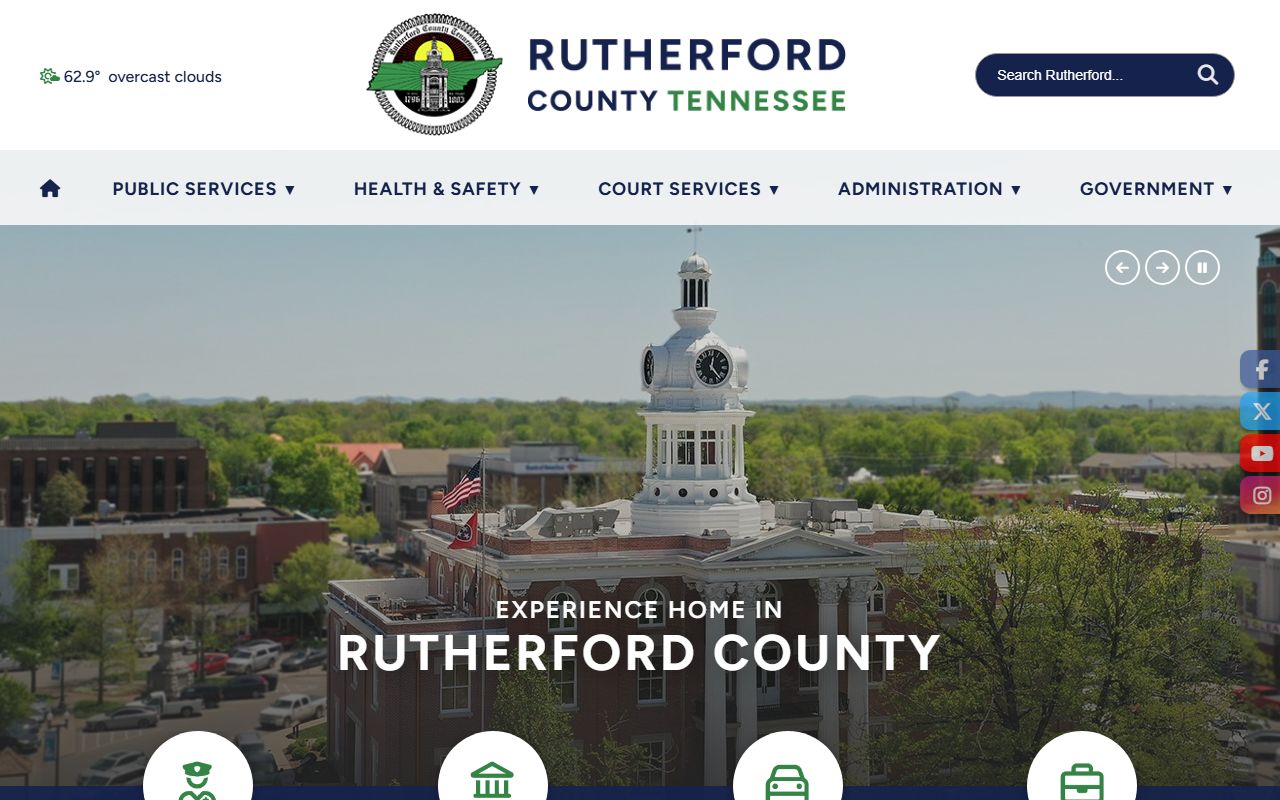 Murfreesboro Rutherford County archives obituary records