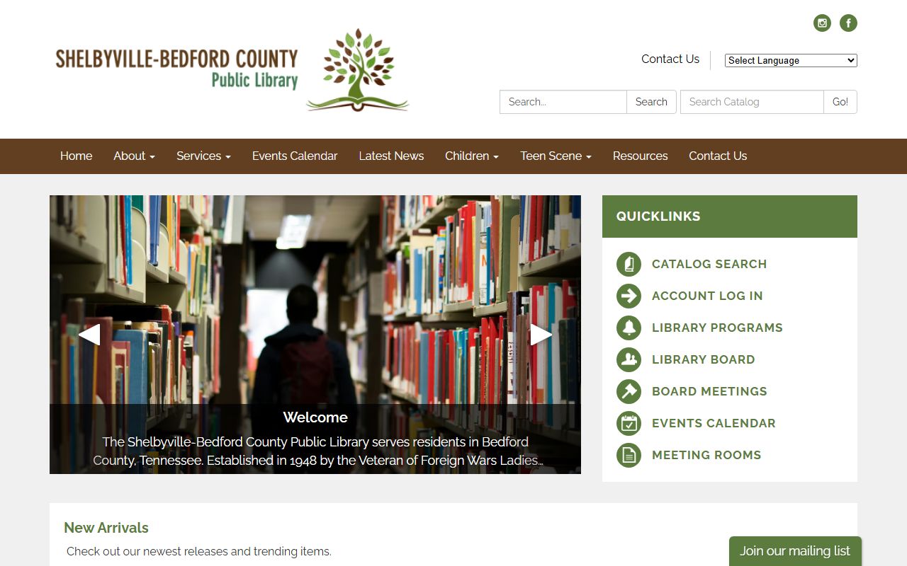 Shelbyville library obituary records