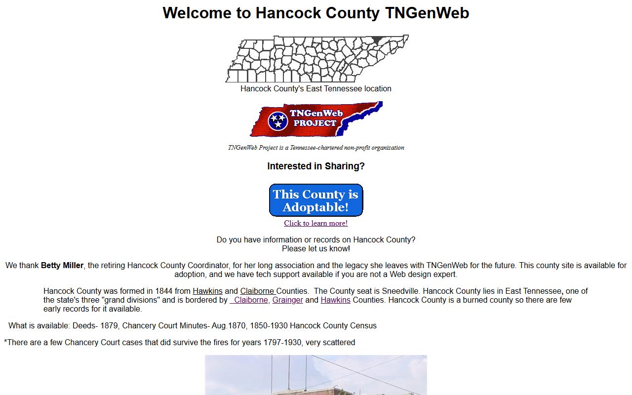 Hancock County obituary records on Hancock County TNGenWeb