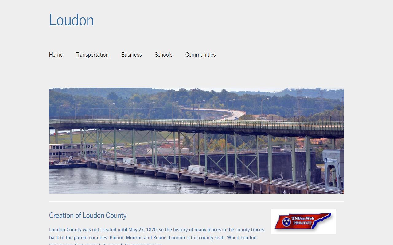 Loudon County obituary records at Loudon County TNGenWeb